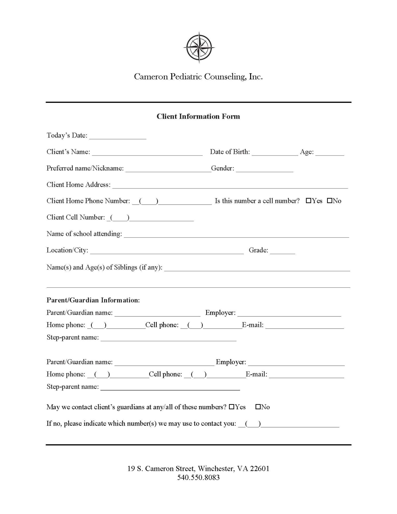 Client information form 4 17 Page 1 1 1583x2048 - New Client Form